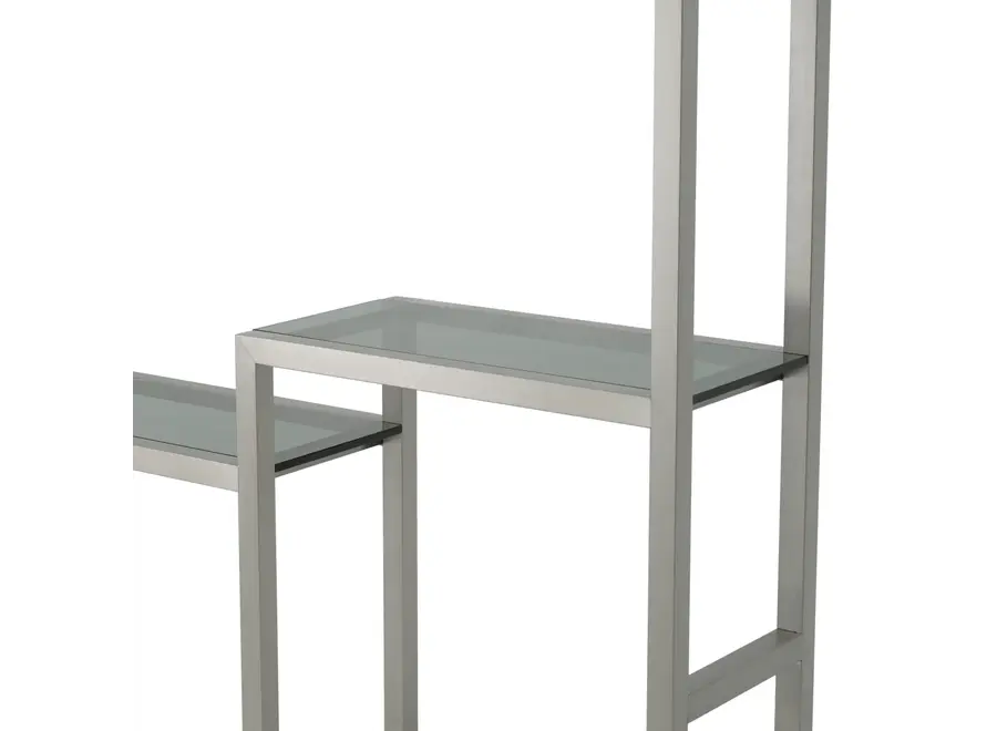 Armoire 'Corrado II' - Brushed steel