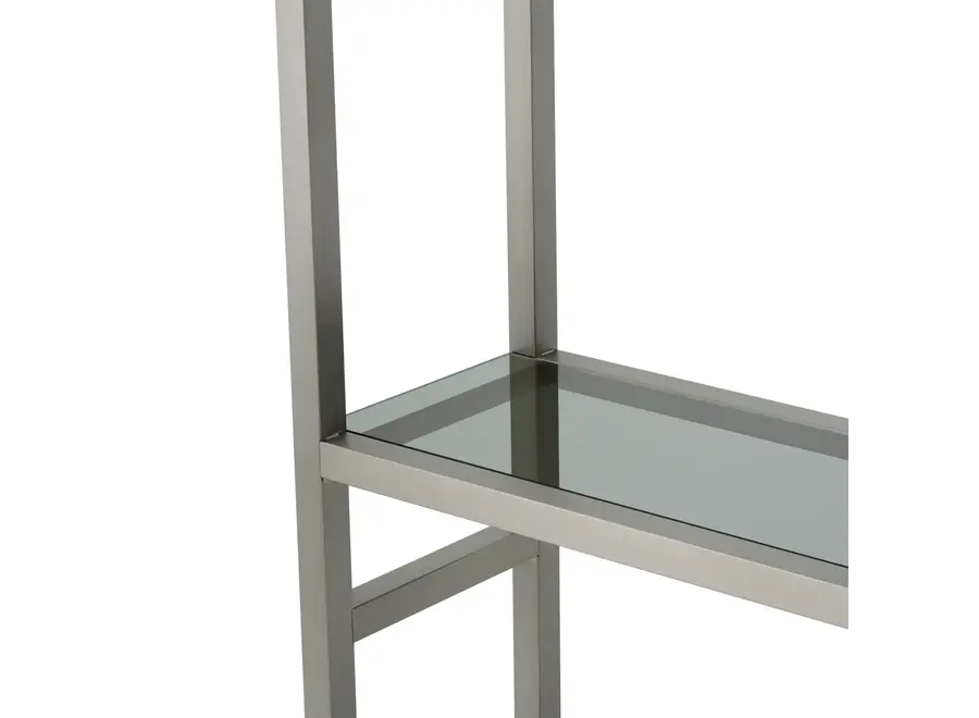 Cabinet 'Corrado II' - Brushed steel