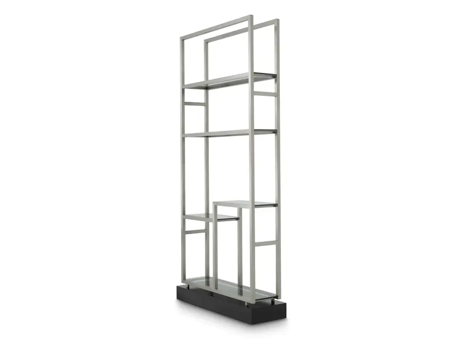 Cabinet 'Corrado II' - Brushed steel
