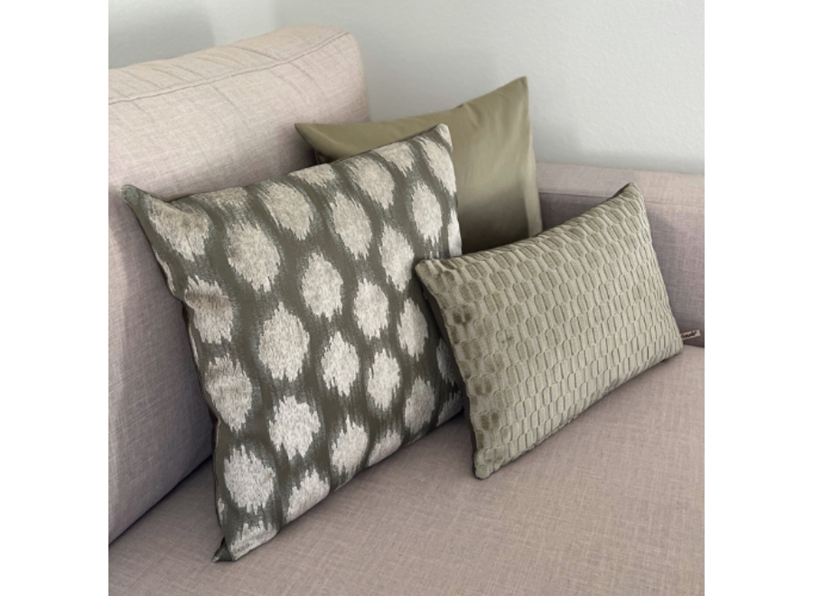 Cushion combination Olive: Dafne, Ikaya & Isabella
