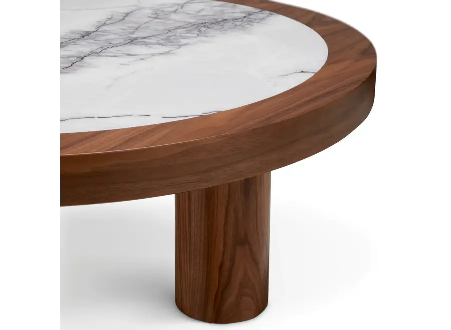 Table basse Presedio - Walnut Veneer