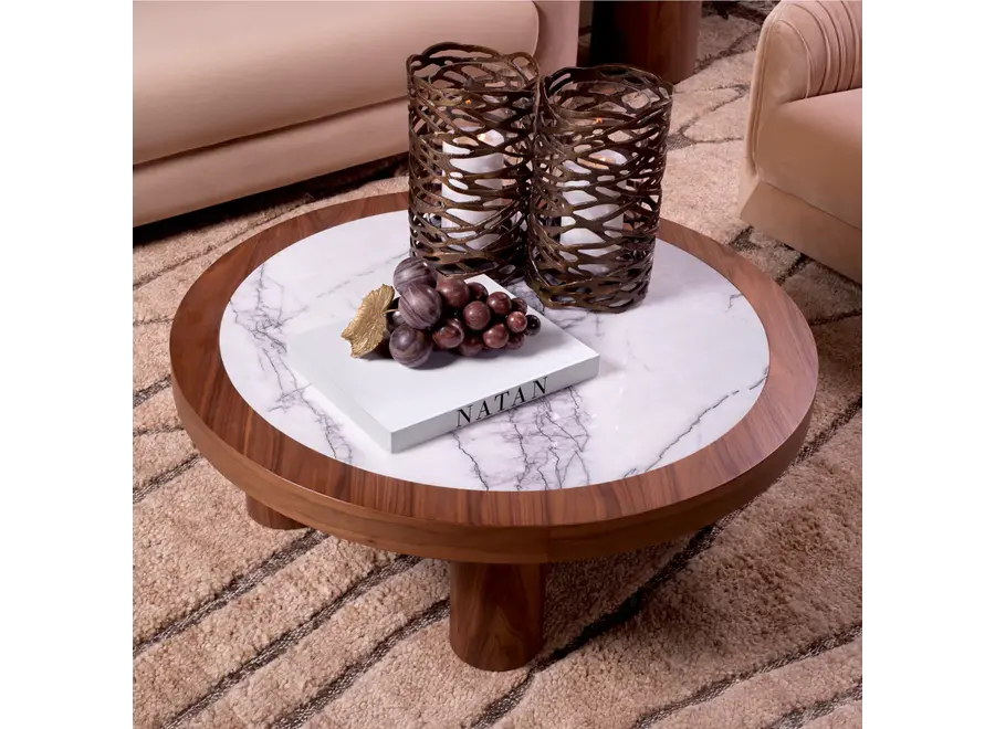 Table basse Presedio - Walnut Veneer