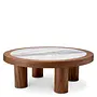 Coffee table Presedio - Walnut Veneer