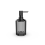 Zeepdispenser 'Kristall' SSP 2 - Antraciet/Mat zwart