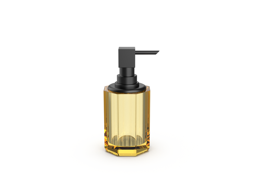 Zeepdispenser Kristall SSP 2 - Amber/Black matt