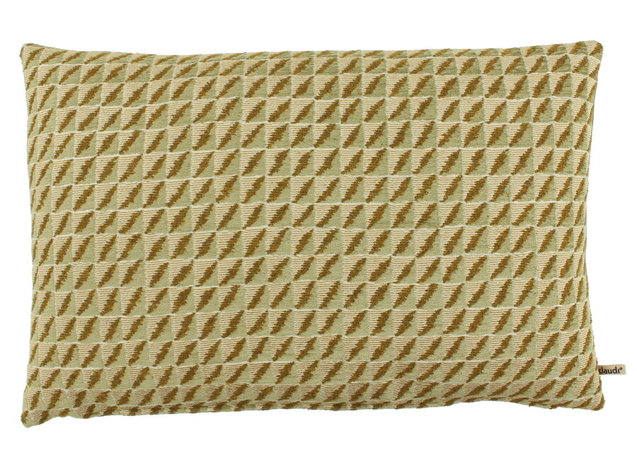 Coussin décoratif Berlyo Exclusive Mint / Olive