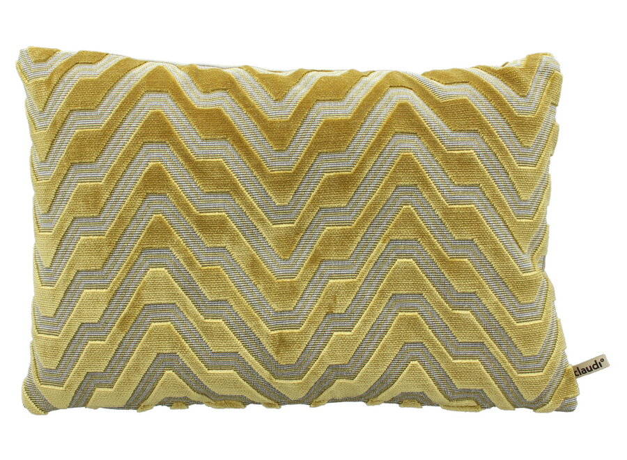 Decorative cushion Channa Mustard