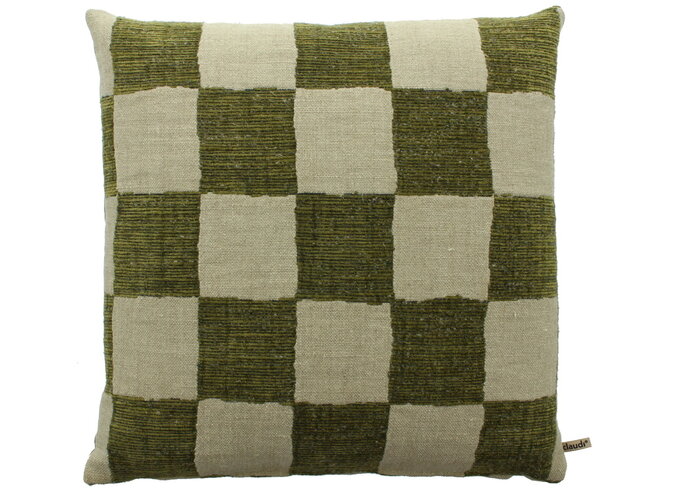 Kussen Checky Olive