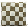 Coussin décoratif Checky Tobacco