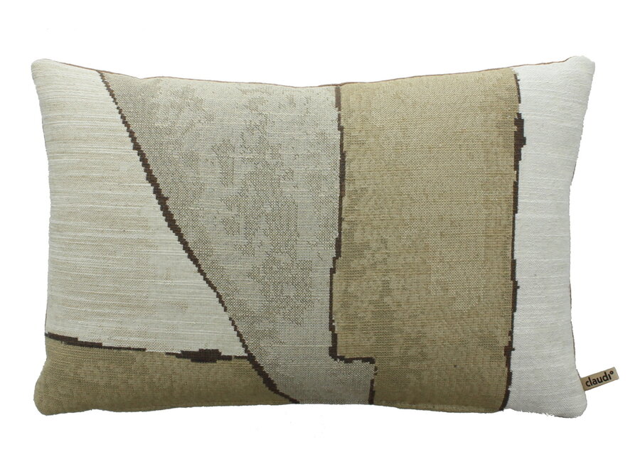 Decorative cushion Cubille Tobacco