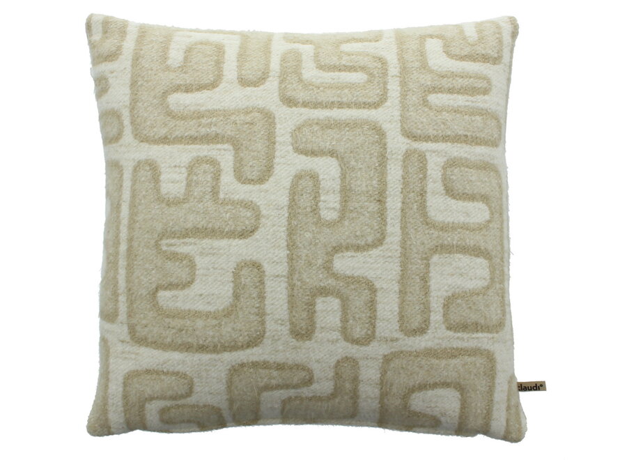 Coussin décoratif Nielos Naturel