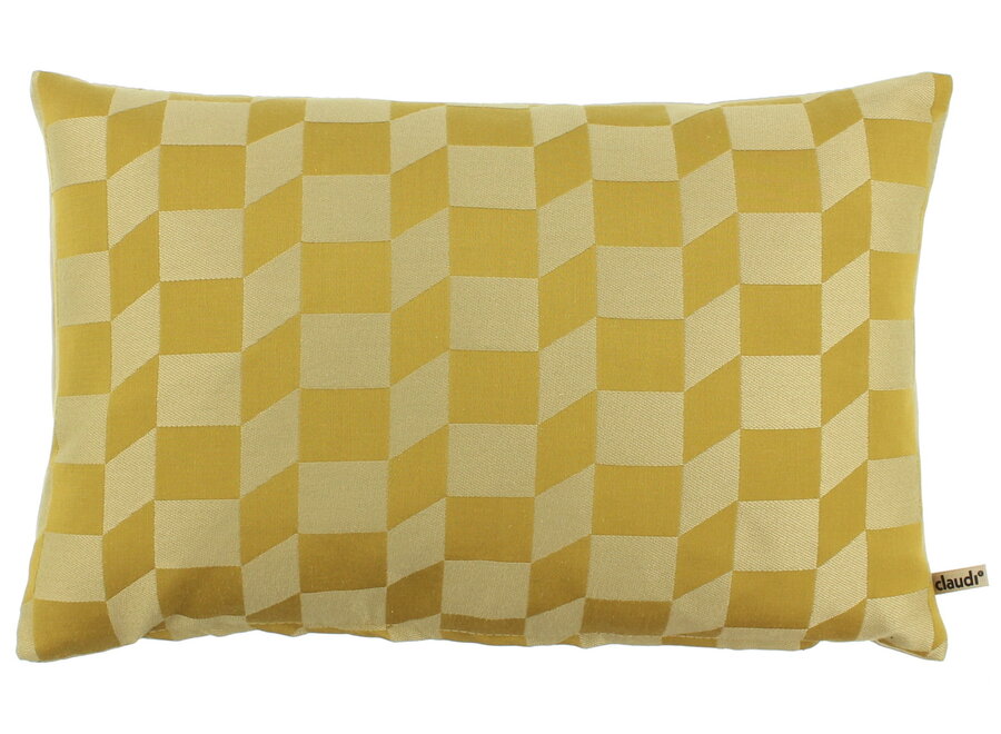 Dekoratives Kissen Reza Mustard