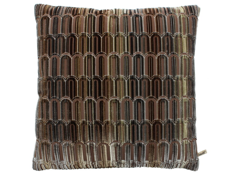 Coussin Travellis Bronze / Nude