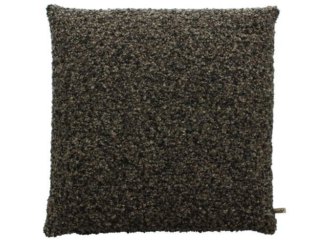 Coussin Fluffa Black / Taupe