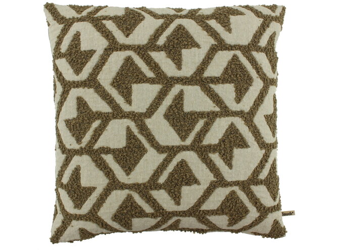 Coussin Hexa Tobacco