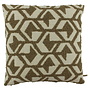 Decorative cushion Hexa Tobacco