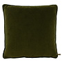 Coussin décoratif Scott Dark olive + Piping
