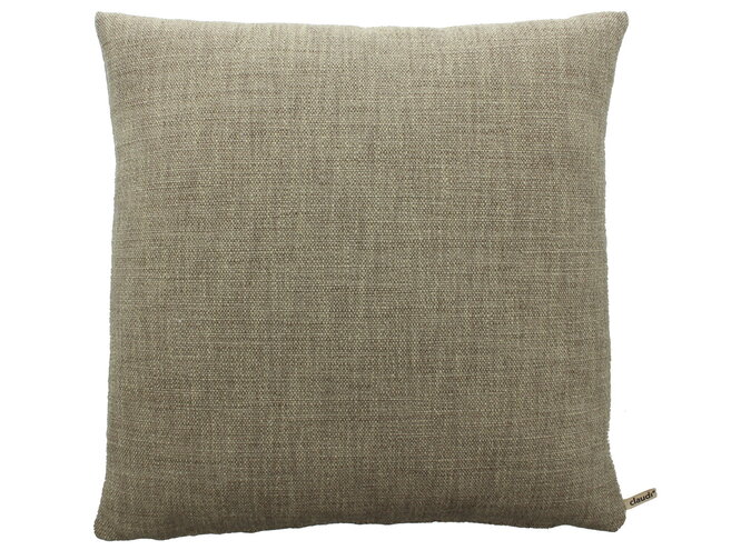 Coussin Vayen Taupe + Zipper sand
