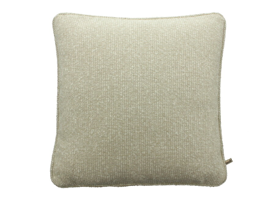 Kussen Chirelle Naturel + Piping