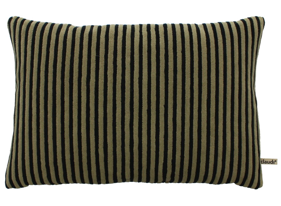 Coussin décoratif Dwight Black / Sand