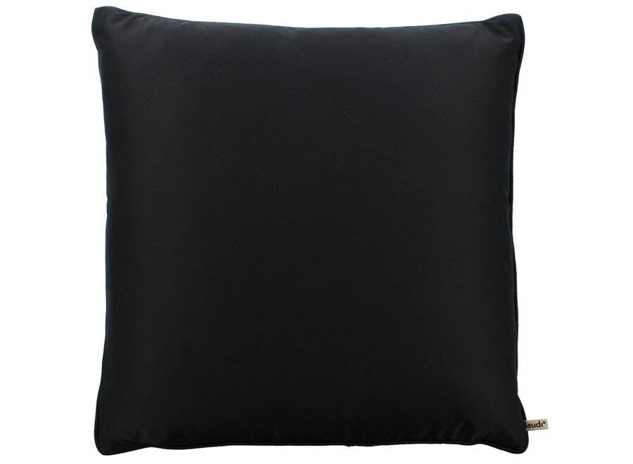 Kussen Dafne Black + Piping