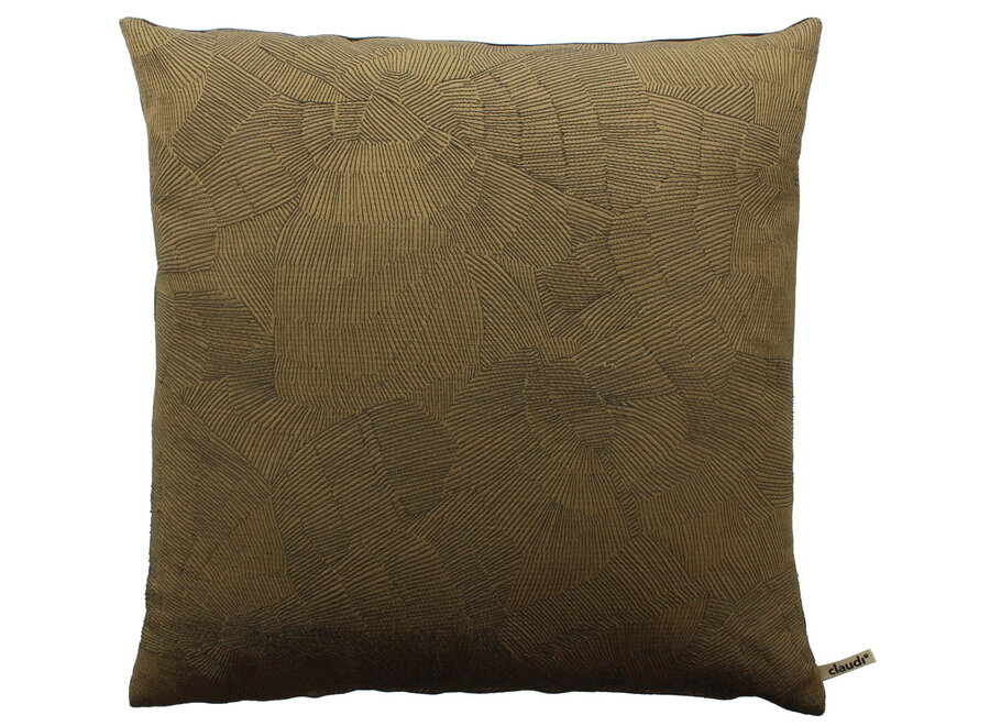 Decorative cushion Cleon Dark gold