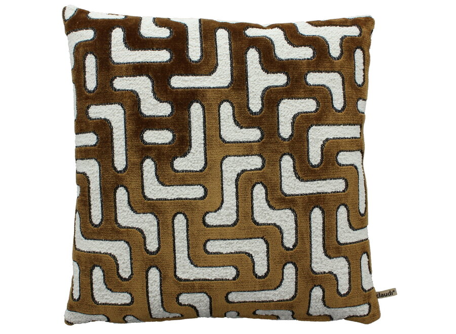 Kissen Blanka Dark gold