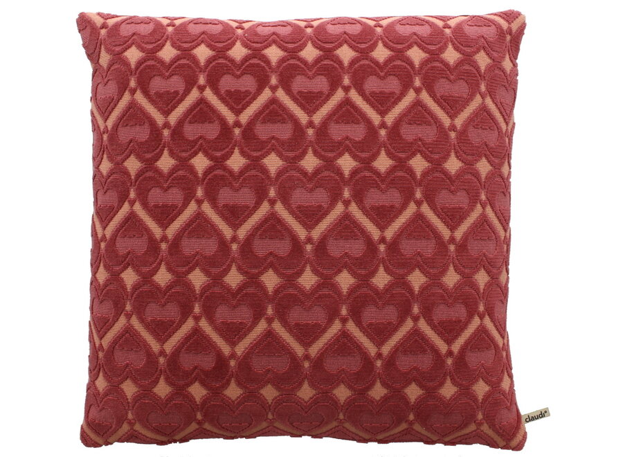 Coussin décoratif Harvy Ash rose