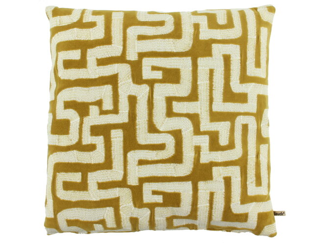 Cushion Labyron Exclusive Mustard