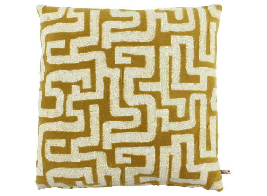 Coussin Labyron Exclusive Mustard