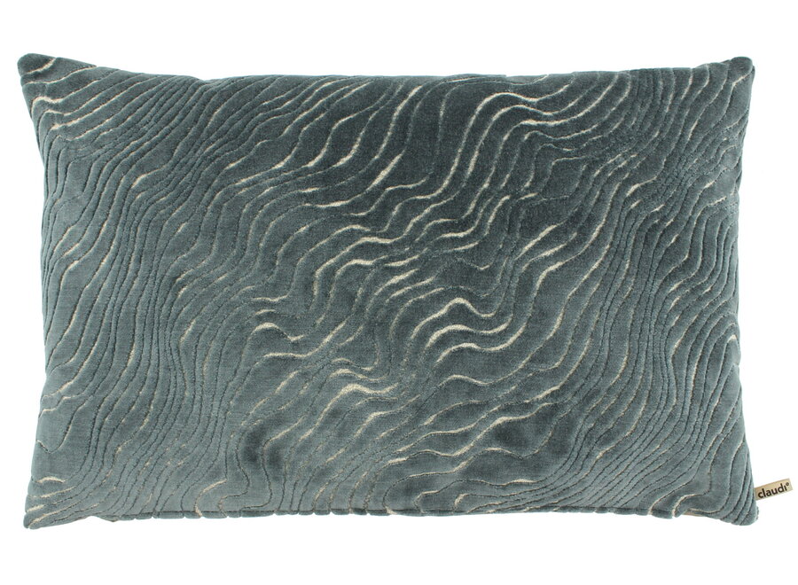 Coussin Pitty Vintage blue