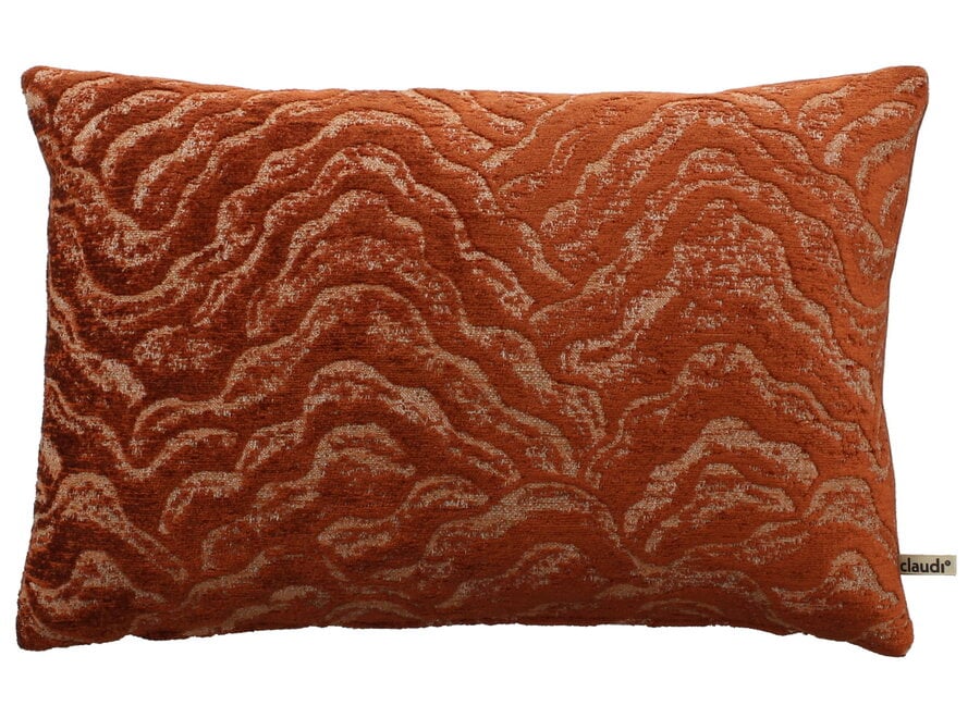 Coussin décoratif Topazio Burned orange