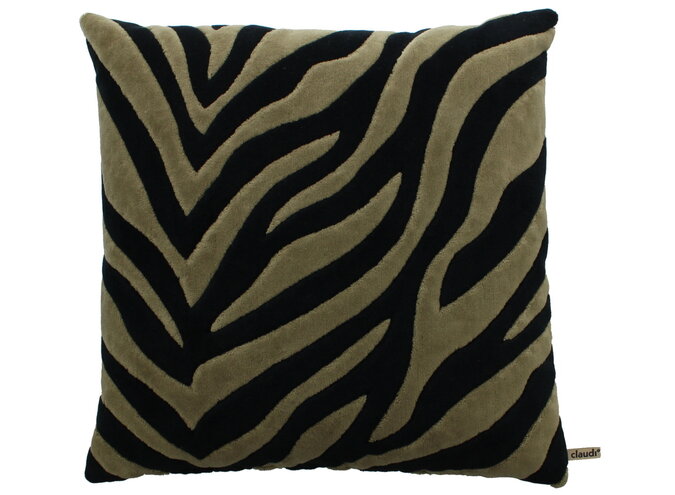 Kussen Winston Black / Sand