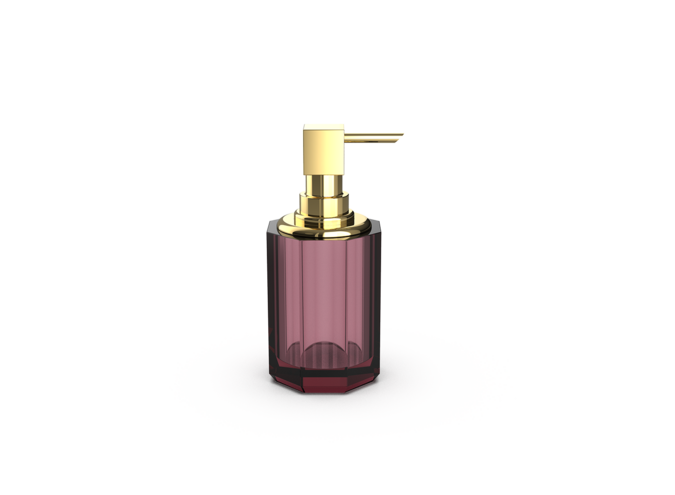 Distributeur de savon Kristall SSP 2 - Gold/Burgundy