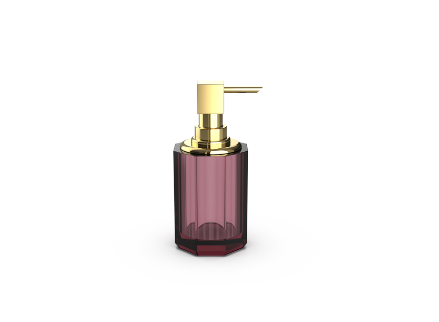 Seifenspender Kristall SSP 2 - Gold/Burgundy