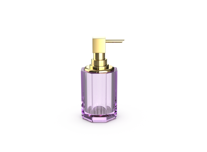 Zeepdispenser Kristall SSP 2 - Gold/Violet