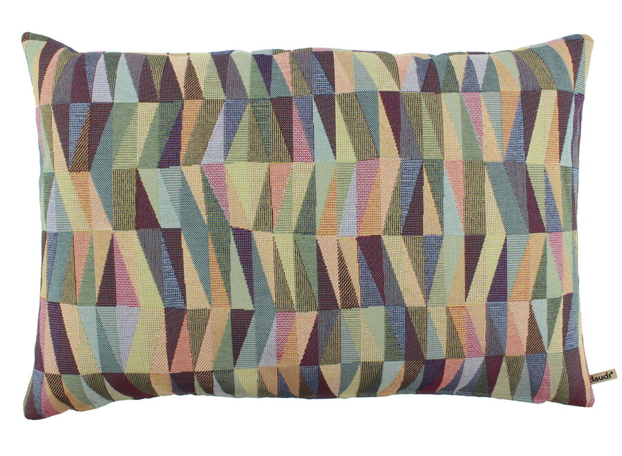 Dekoratives Kissen Graphic Zigzag Multicolor Light