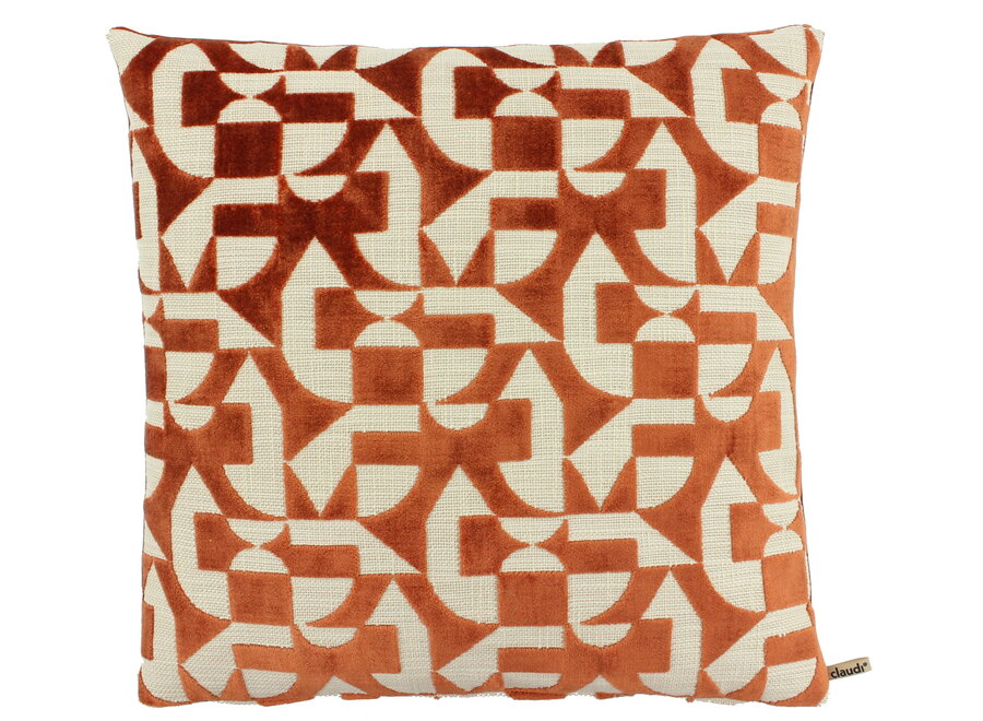Decorative cushion Lonata Rust