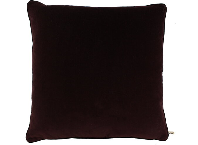Coussin Scott Aubergine + Piping