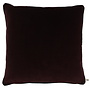 Decorative cushion Scott Aubergine + Piping