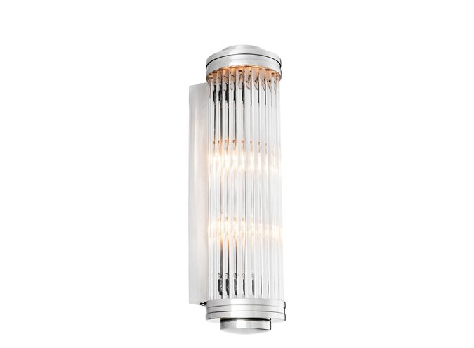 Wandlamp Gascogne - L - Nickel - OL