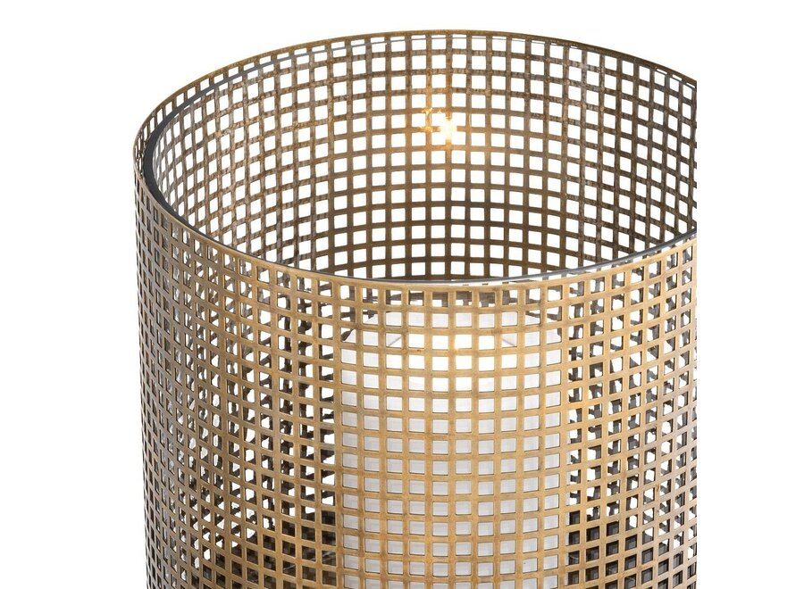 Windlicht 'Sterling'  vintage brass - OL