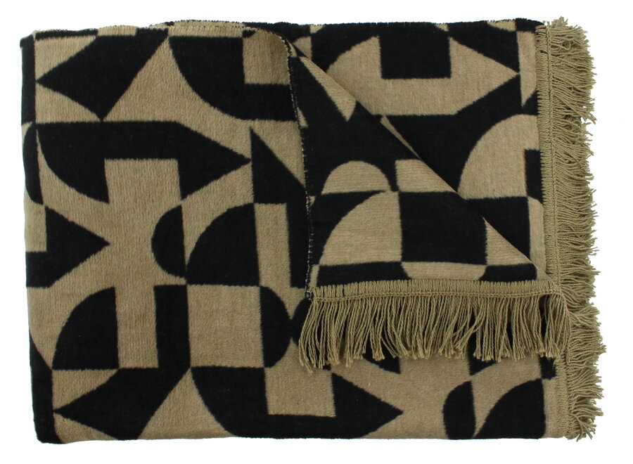 Plaid Lonata Black/Brown