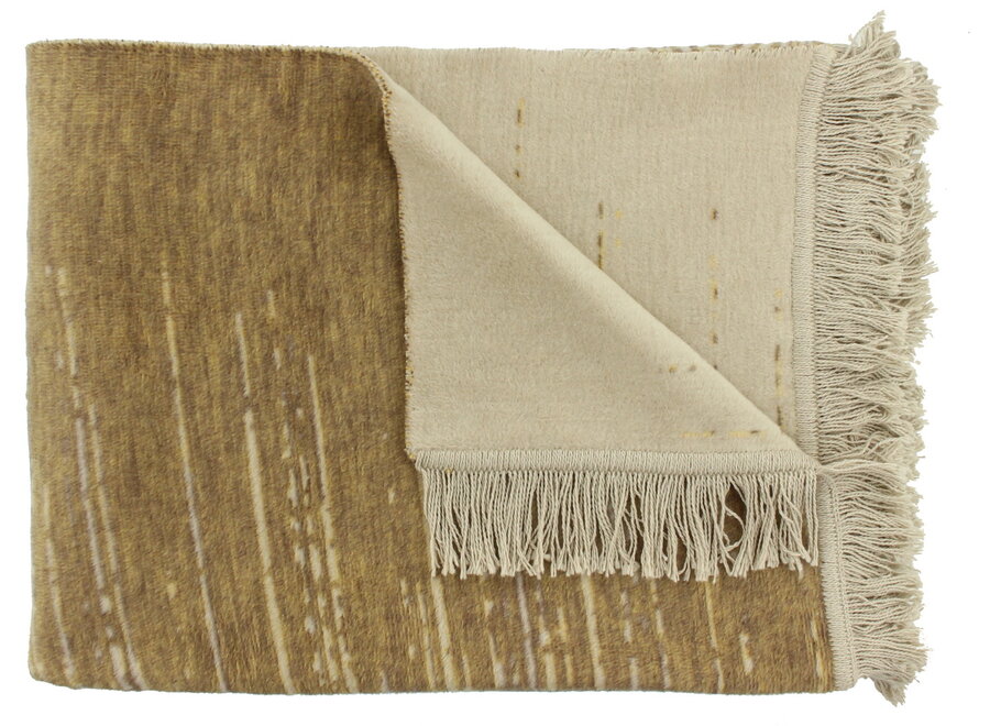 Plaid Streps Dark Gold