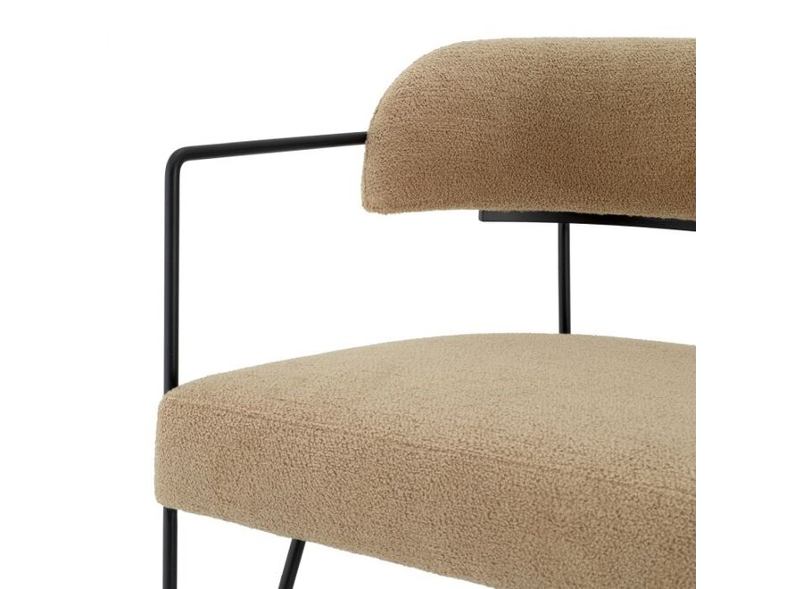 Chaise de salle à manger 'Giuseppe' - Trenton beige