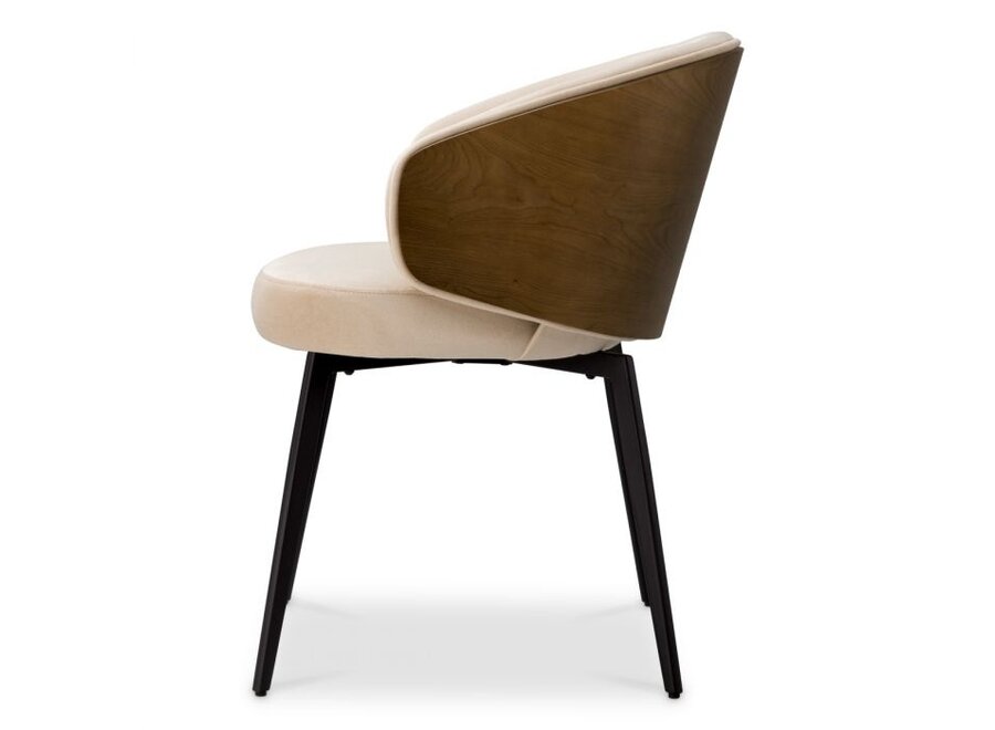 Chaise de salle à manger 'Camerota' - Sabino beige