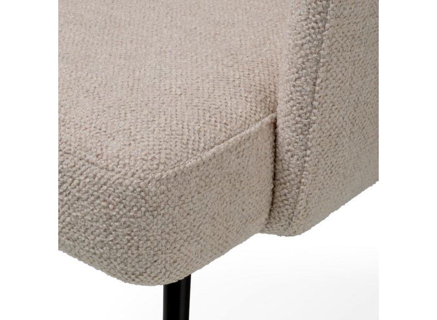 Chaise de salle à manger 'Aiden' - Renato off-white