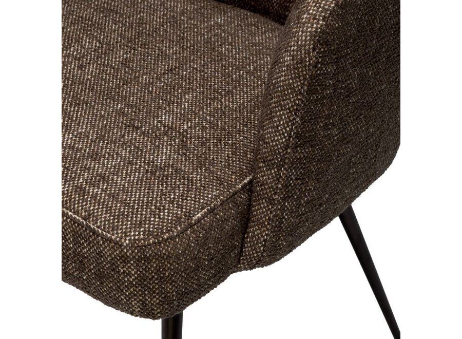 Eetkamerstoel 'Aiden' - Renato brown