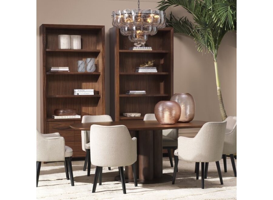 Eettafel 'Westwood' - Okoume veneer