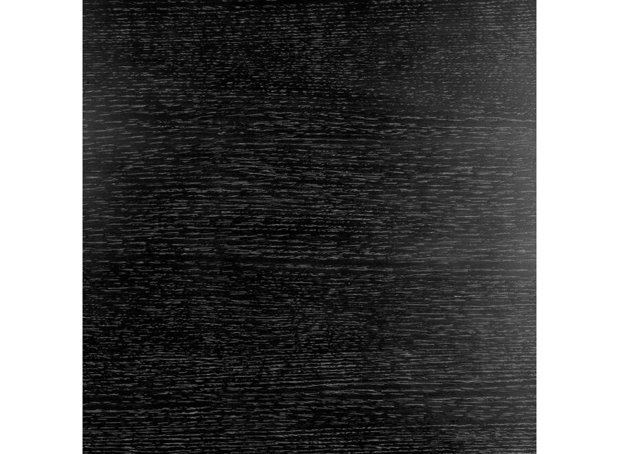 Dining table 'Winston' - Charcoal oak veneer